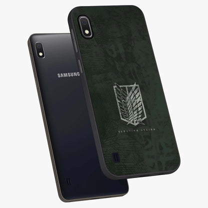 Wings Of Freedom Glass Case displayed in angled mockup highlighting graceful wing design with inspirational aesthetic.