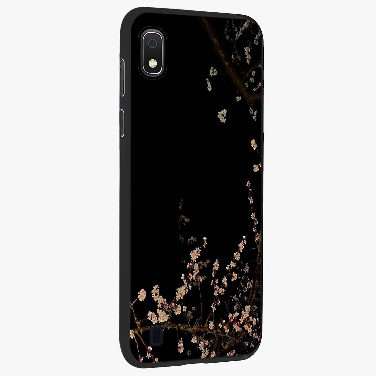 Petal Moon Light With Custom Name Glass Case upright view showcasing elegant floral moon artwork with personalized aesthetic.