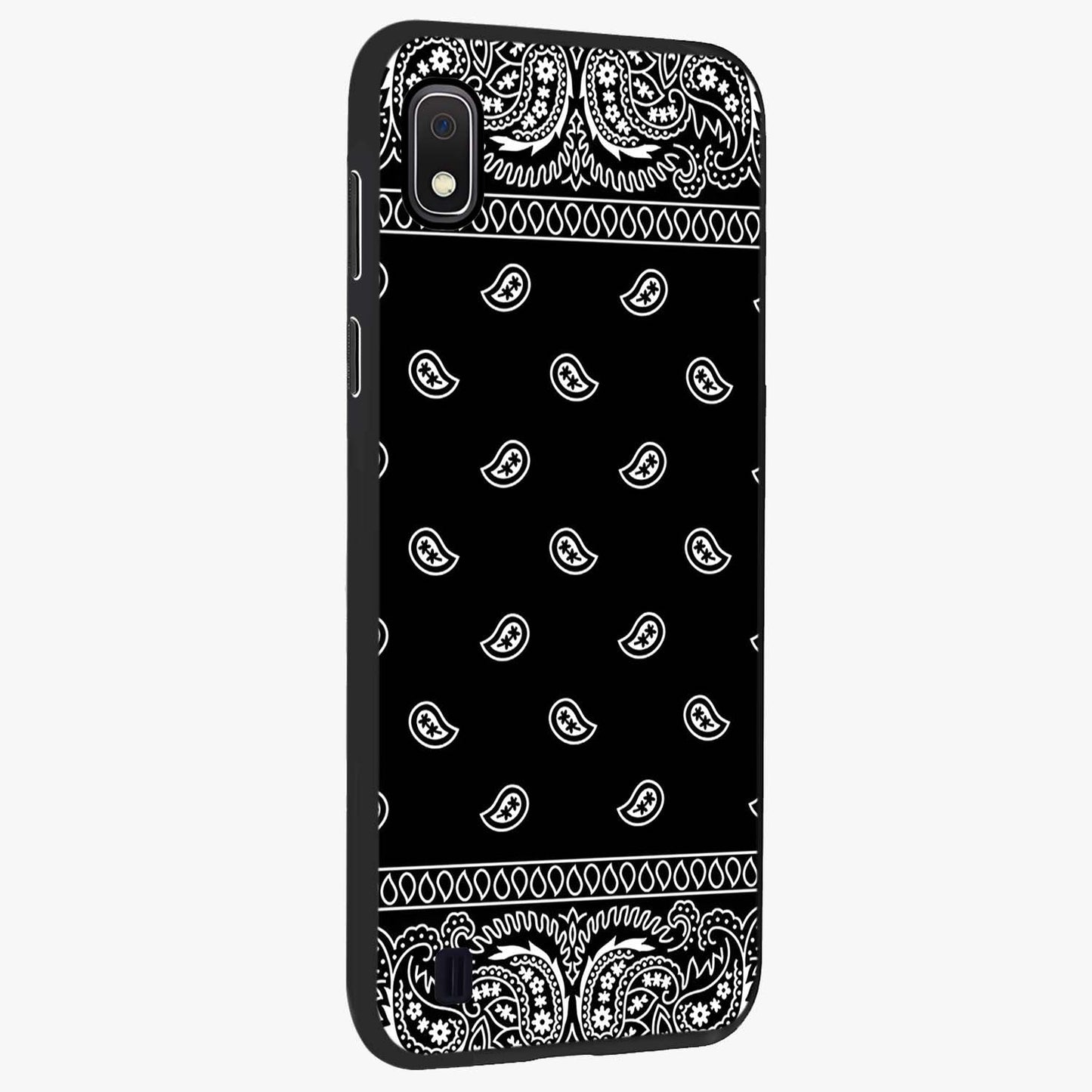 Retro Rebel Threads Glass Case upright view showcasing stylish vintage artwork with bold retro theme.