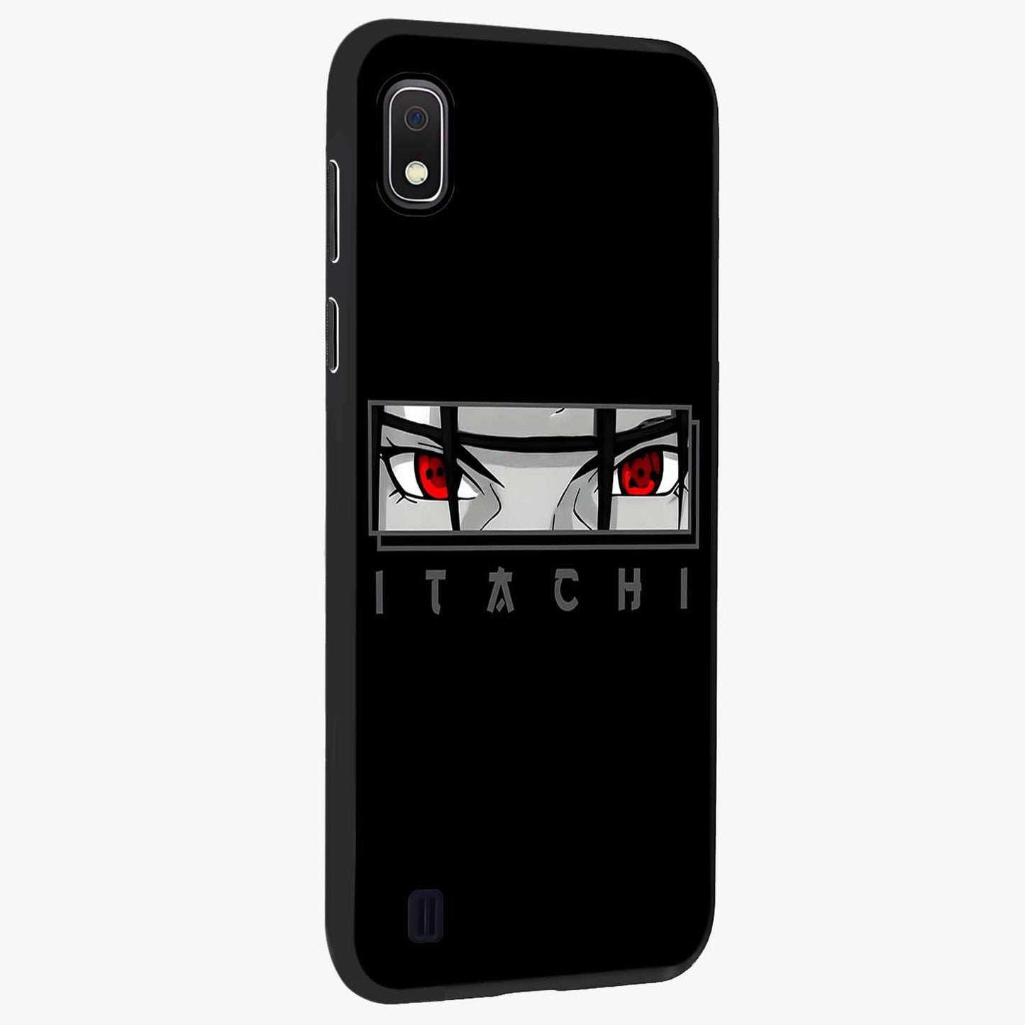 Scarlet Gaze Dominance Glass Case upright view showcasing powerful dramatic artwork with dominant artistic theme.