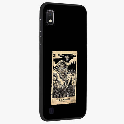 The Empress Glass Case upright view showcasing powerful empress themed artwork with luxurious artistic theme.