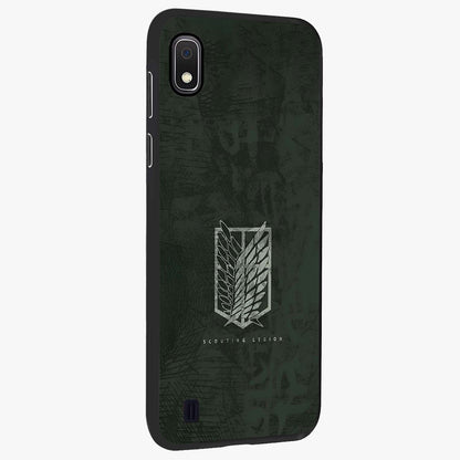 Wings Of Freedom Glass Case upright view showcasing powerful wings artwork with freedom themed design.