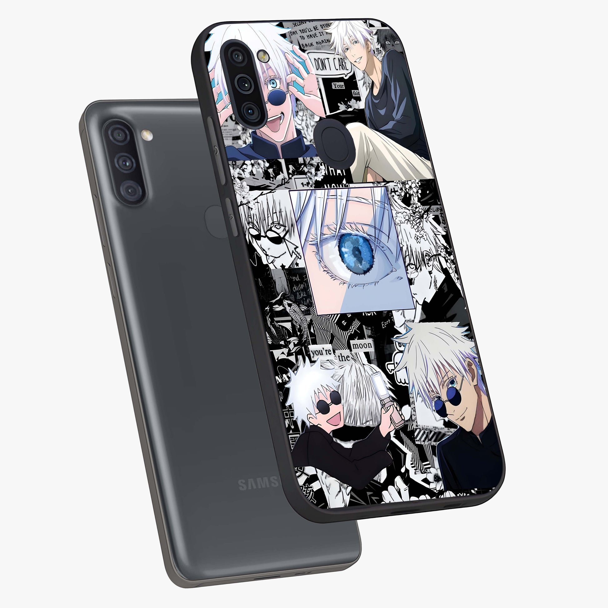 Infinity Sorcerer Chaos Glass Case displayed in angled mockup highlighting powerful magical design with fantasy aesthetic style.