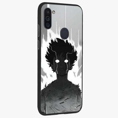 Awakened Inner Rage Glass Case upright view showcasing dramatic artwork with strong expressive aesthetic.