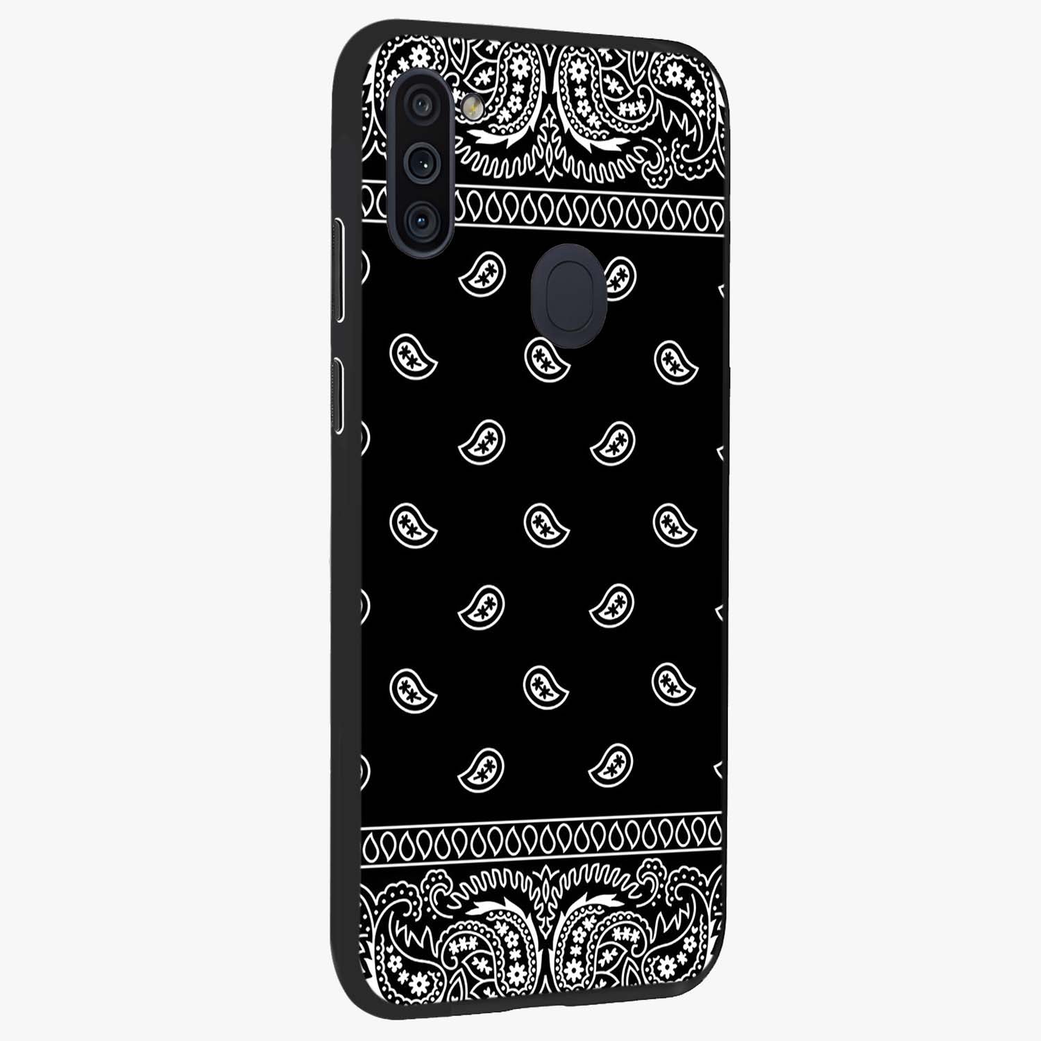 Retro Rebel Threads Glass Case upright view showcasing stylish vintage artwork with bold retro theme.