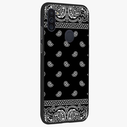 Retro Rebel Threads Glass Case upright view showcasing stylish vintage artwork with bold retro theme.