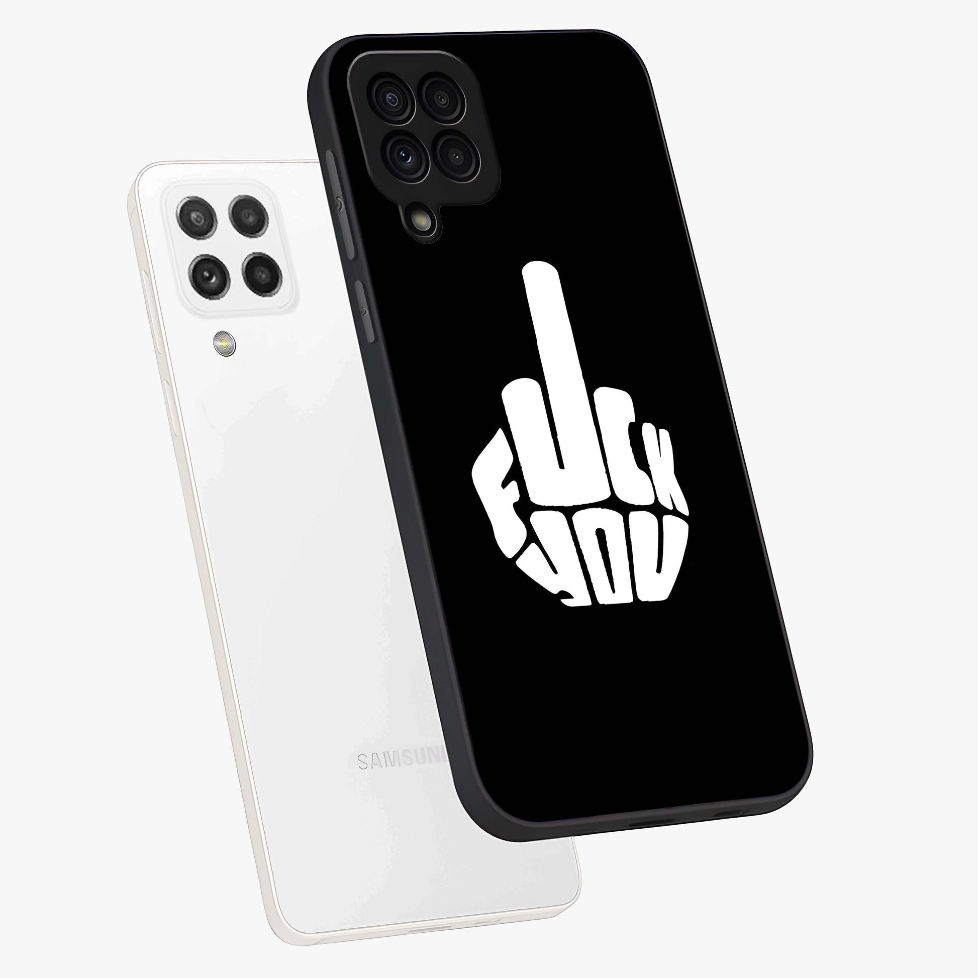 Rebel Mode On Glass Case displayed in angled mockup highlighting edgy text design with modern street aesthetic.