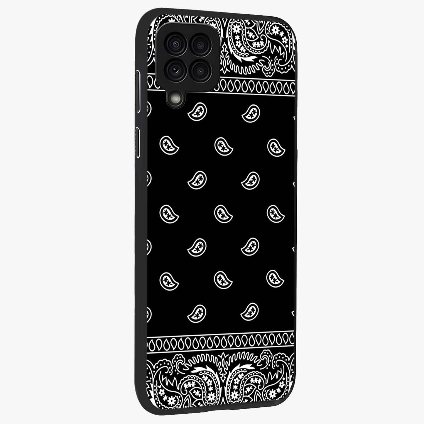 Retro Rebel Threads Glass Case upright view showcasing stylish vintage artwork with bold retro theme.