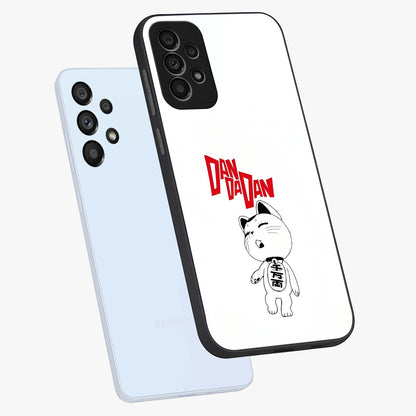 Playful Spirit Charm Glass Case displayed in angled mockup highlighting lively decorative design with playful aesthetic style.