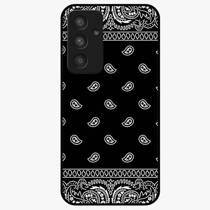 Retro Rebel Threads Glass Case showing flat back view with vintage street style artwork and glossy glass finish.