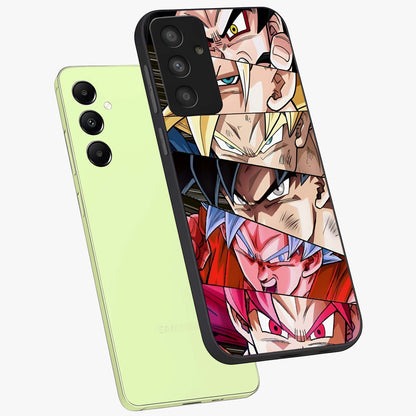 Anime Character Glass Case displayed in angled mockup highlighting colorful anime character illustration.