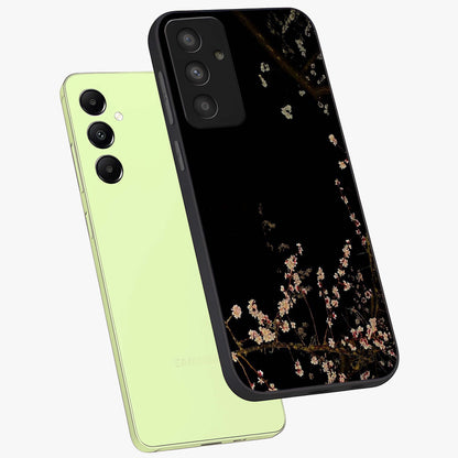 Petal Moon Light With Custom Name Glass Case displayed in angled mockup highlighting delicate petal design with custom name feature.
