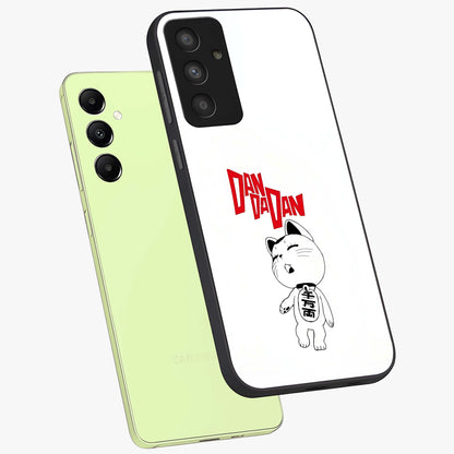 Playful Spirit Charm Glass Case displayed in angled mockup highlighting lively decorative design with playful aesthetic style.