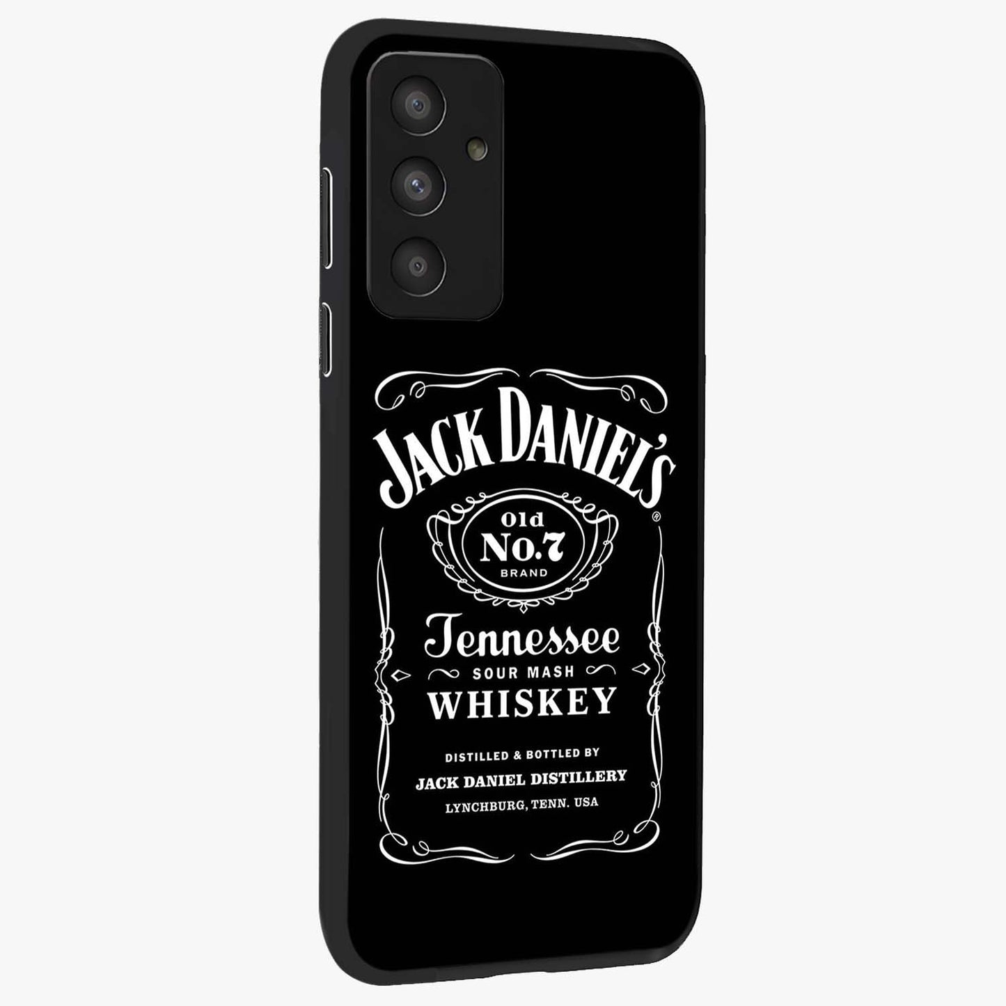 Vintage Whiskey Heritage Glass Case upright view showcasing stylish vintage whiskey artwork with timeless bar culture theme.