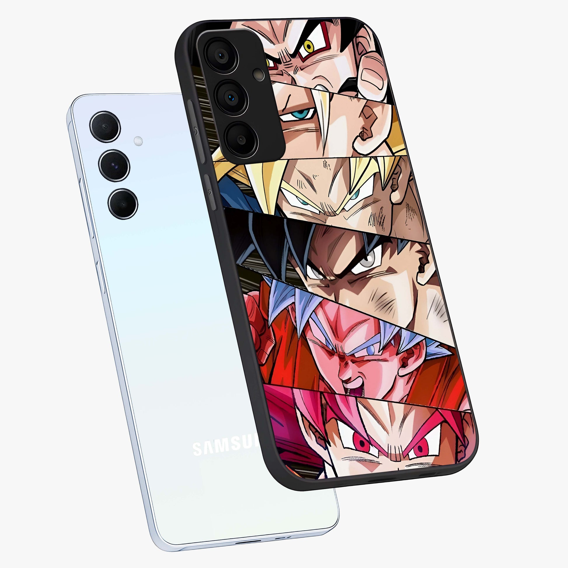 Anime Character Glass Case displayed in angled mockup highlighting colorful anime character illustration.
