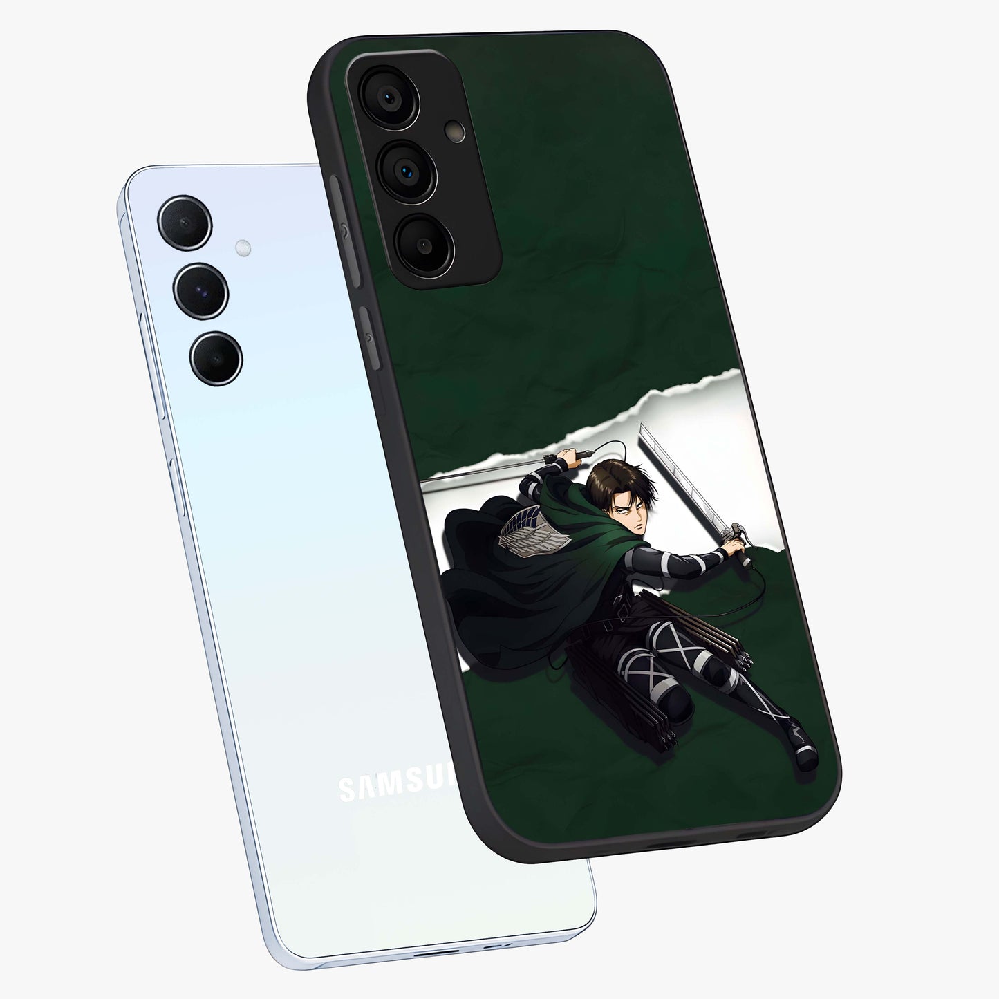 Emerald War Vanguard Glass Case displayed in angled mockup highlighting intense battle inspired design with emerald tone aesthetic.