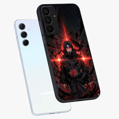 Focus Mode On Glass Case displayed in angled mockup highlighting clean minimal text artwork with modern aesthetic style.