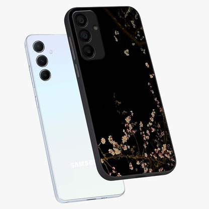 Petal Moon Light With Custom Name Glass Case displayed in angled mockup highlighting delicate petal design with custom name feature.