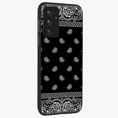 Retro Rebel Threads Glass Case upright view showcasing stylish vintage artwork with bold retro theme.