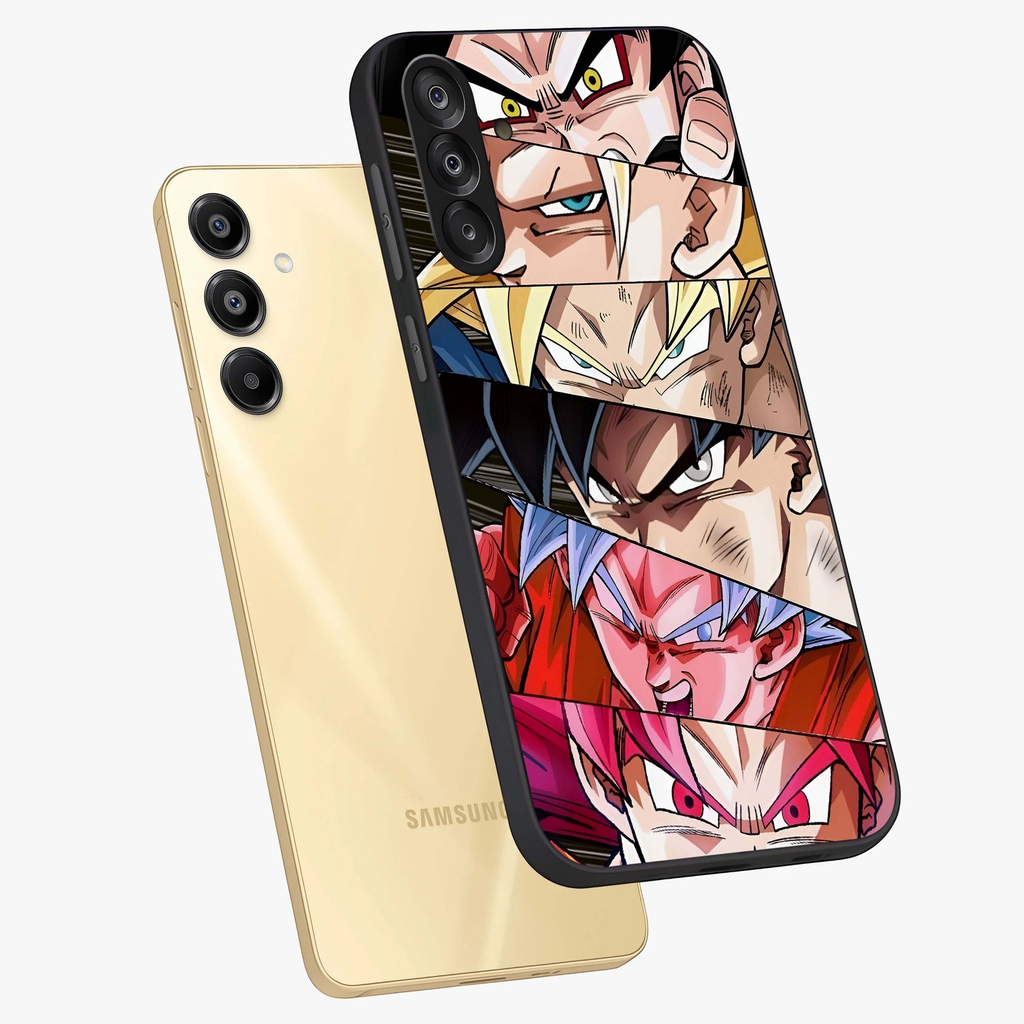 Anime Character Glass Case displayed in angled mockup highlighting colorful anime character illustration.
