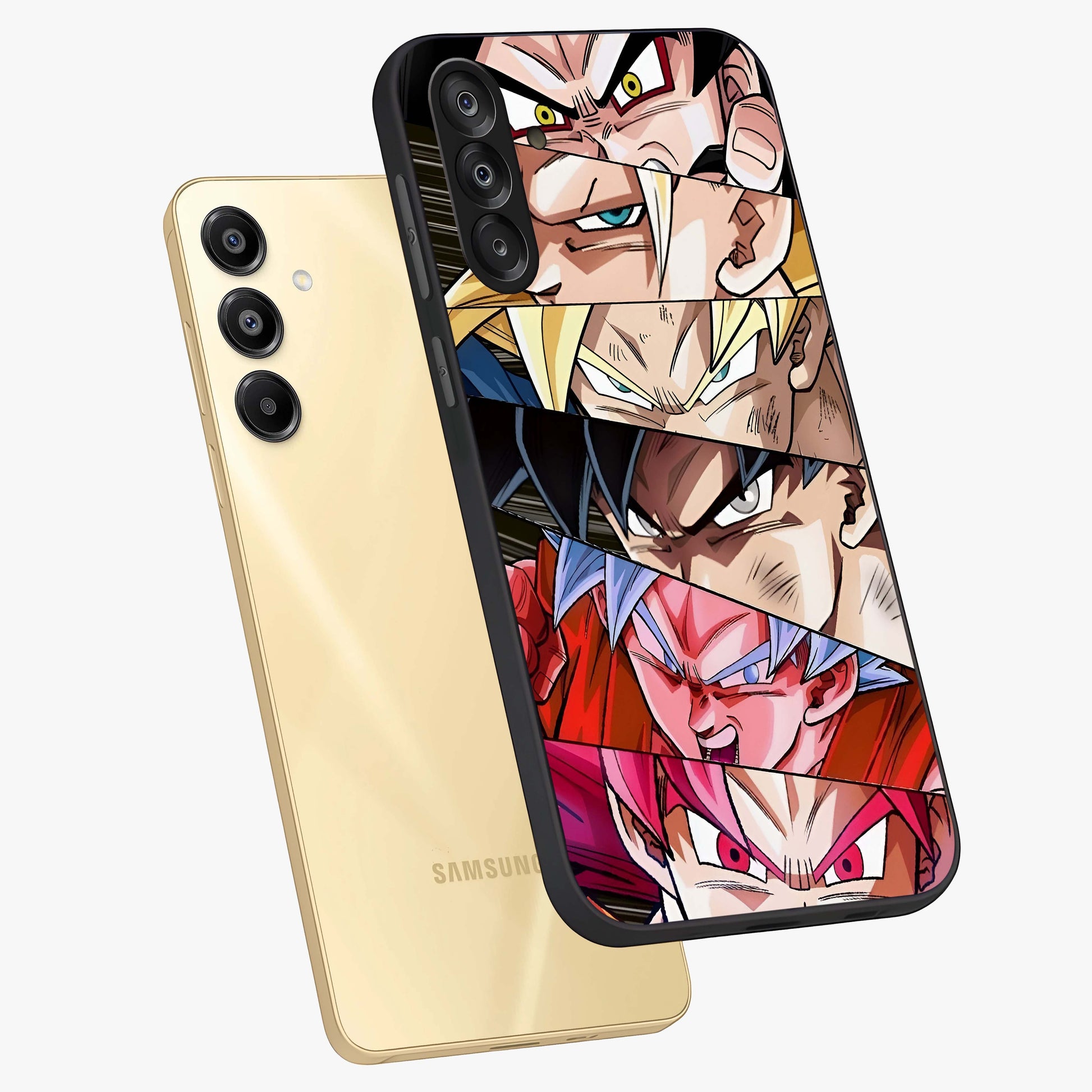 Anime Character Glass Case displayed in angled mockup highlighting colorful anime character illustration.