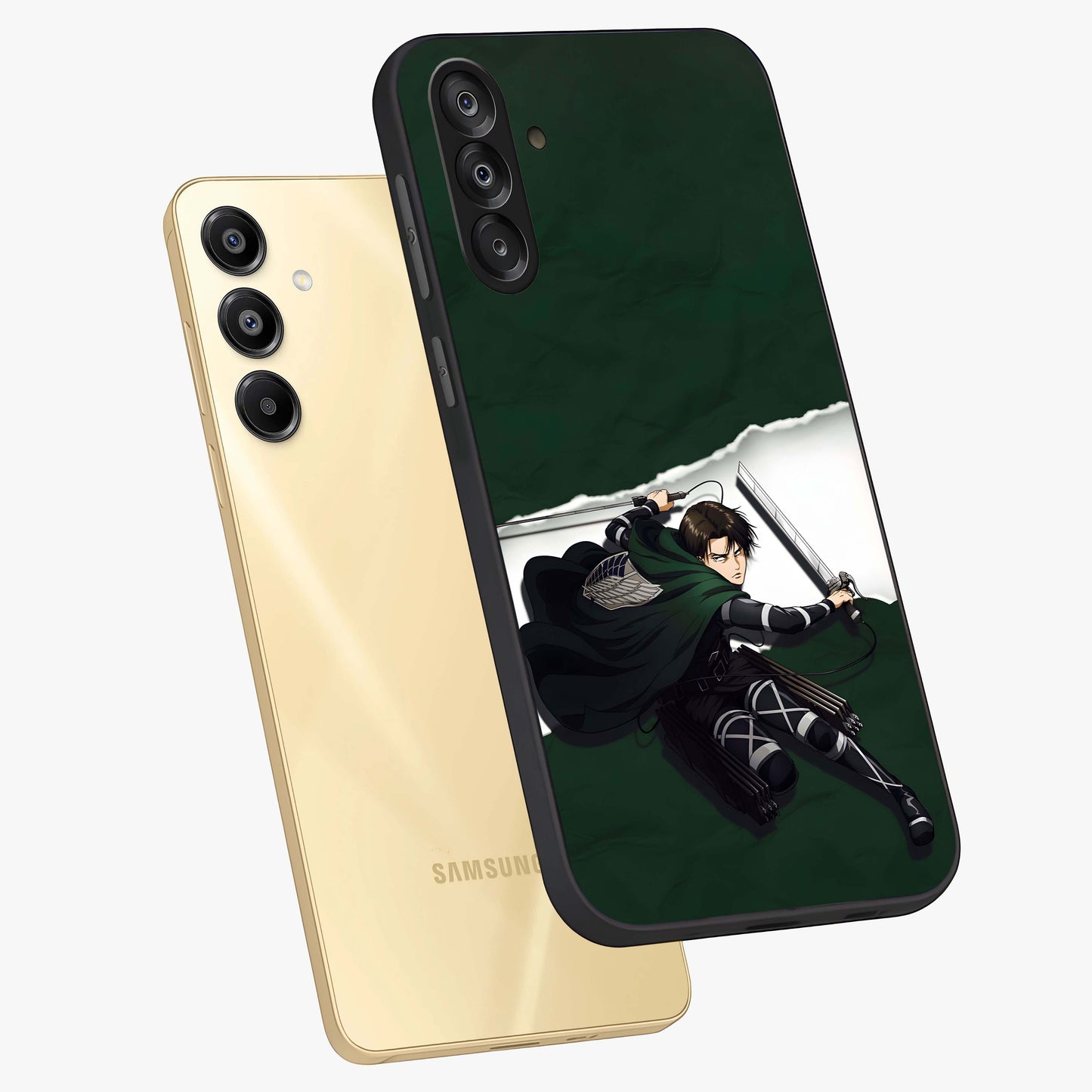 Emerald War Vanguard Glass Case displayed in angled mockup highlighting intense battle inspired design with emerald tone aesthetic.