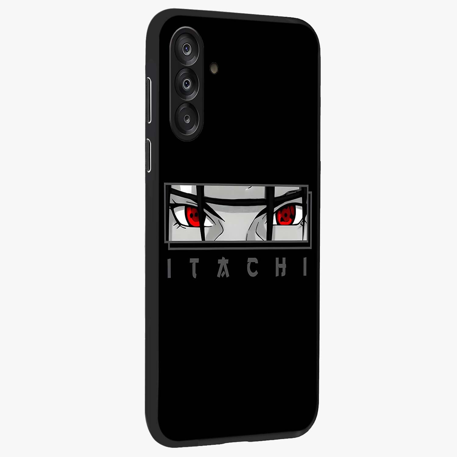 Scarlet Gaze Dominance Glass Case upright view showcasing powerful dramatic artwork with dominant artistic theme.
