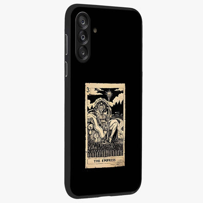 The Empress Glass Case upright view showcasing powerful empress themed artwork with luxurious artistic theme.
