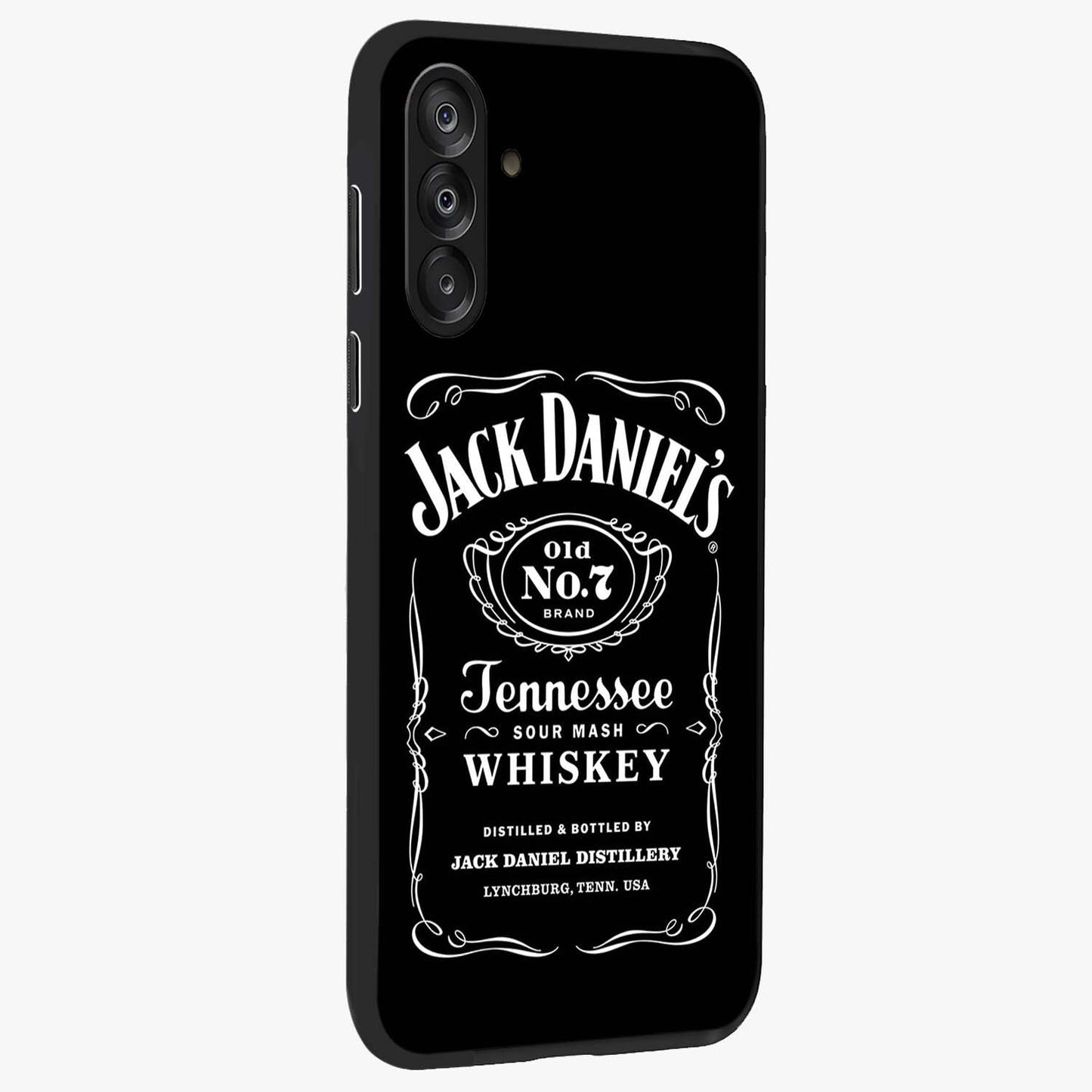 Vintage Whiskey Heritage Glass Case upright view showcasing stylish vintage whiskey artwork with timeless bar culture theme.