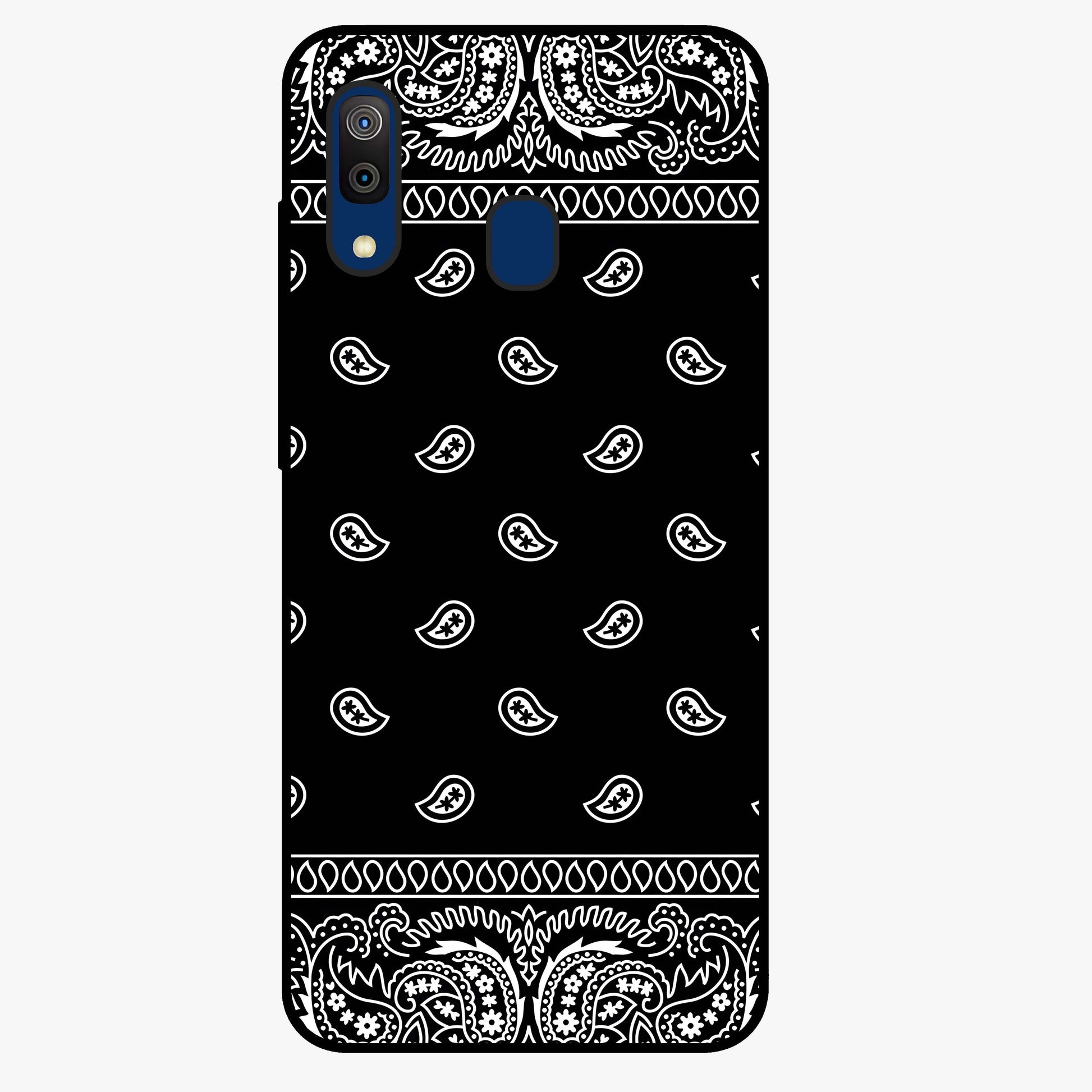 Retro Rebel Threads Glass Case showing flat back view with vintage street style artwork and glossy glass finish.