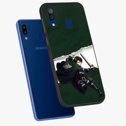 Emerald War Vanguard Glass Case displayed in angled mockup highlighting intense battle inspired design with emerald tone aesthetic.