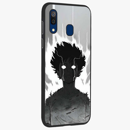 Awakened Inner Rage Glass Case upright view showcasing dramatic artwork with strong expressive aesthetic.