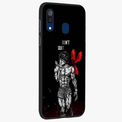 Rise Beyond Limits Glass Case upright view showcasing powerful inspirational artwork with uplifting theme.