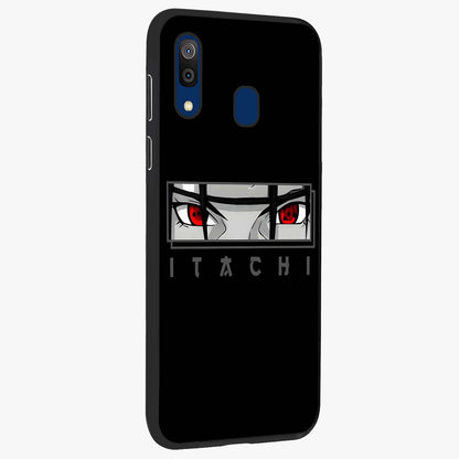 Scarlet Gaze Dominance Glass Case upright view showcasing powerful dramatic artwork with dominant artistic theme.