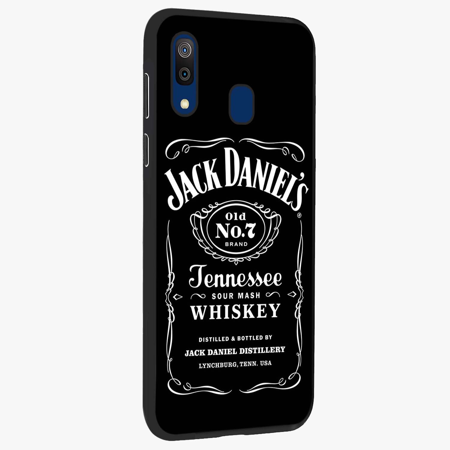 Vintage Whiskey Heritage Glass Case upright view showcasing stylish vintage whiskey artwork with timeless bar culture theme.
