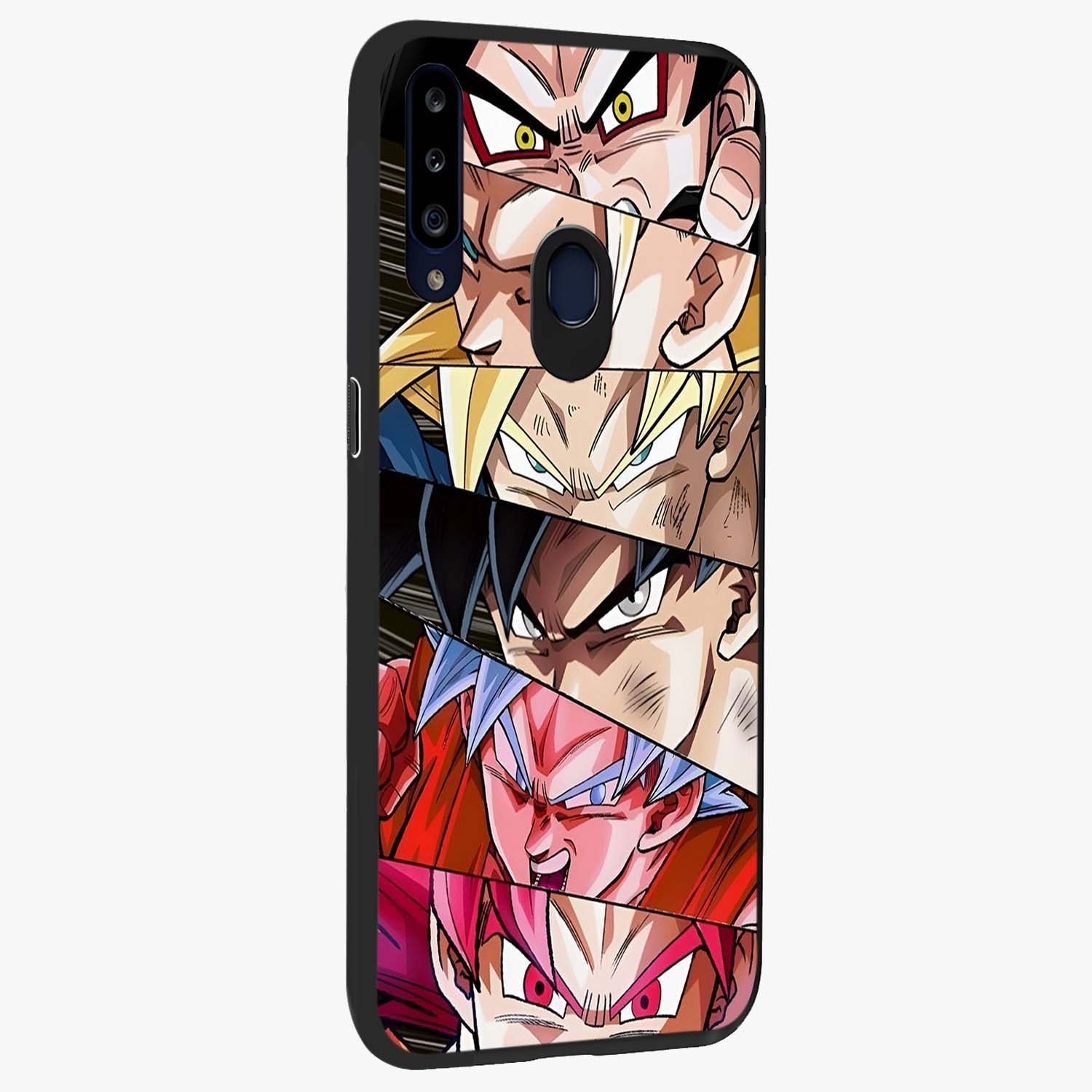 Anime Character Glass Case upright view showcasing expressive anime artwork with bold graphic style.