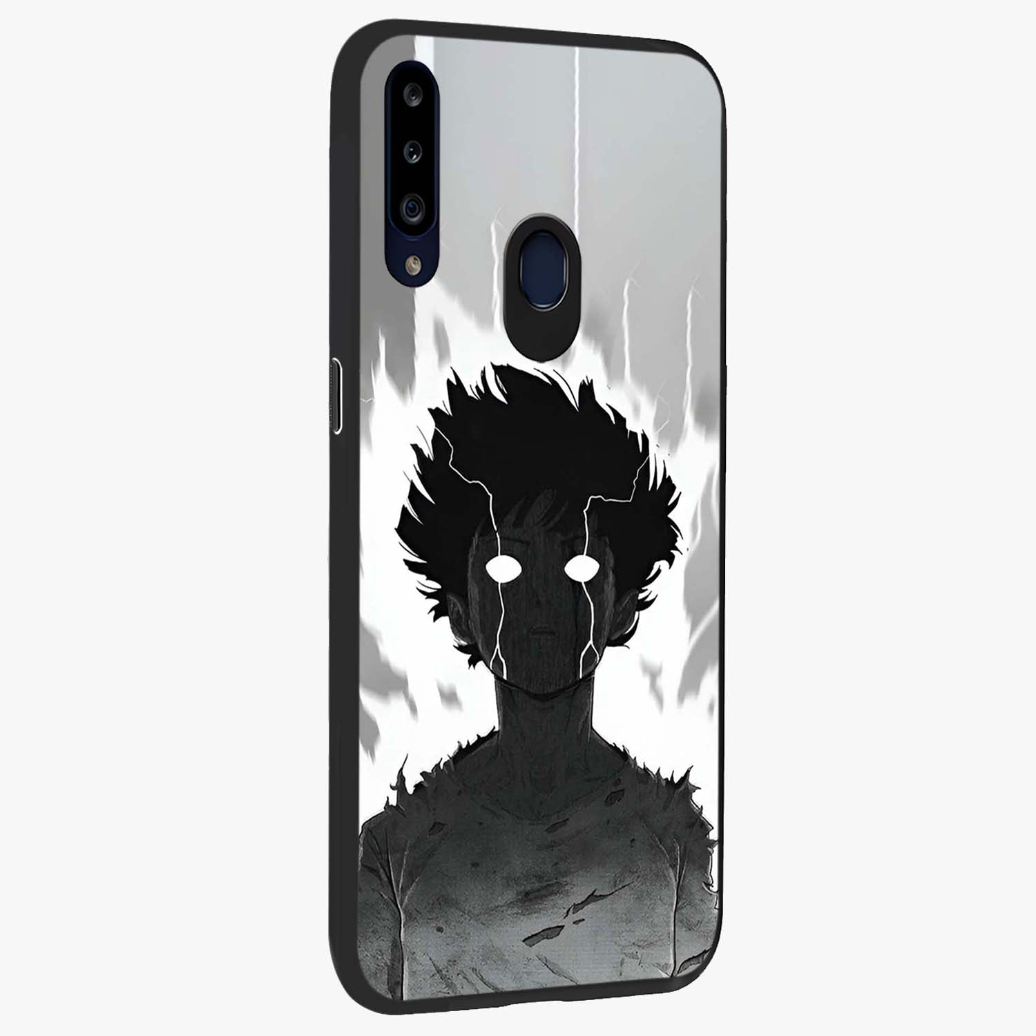 Awakened Inner Rage Glass Case upright view showcasing dramatic artwork with strong expressive aesthetic.