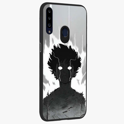 Awakened Inner Rage Glass Case upright view showcasing dramatic artwork with strong expressive aesthetic.