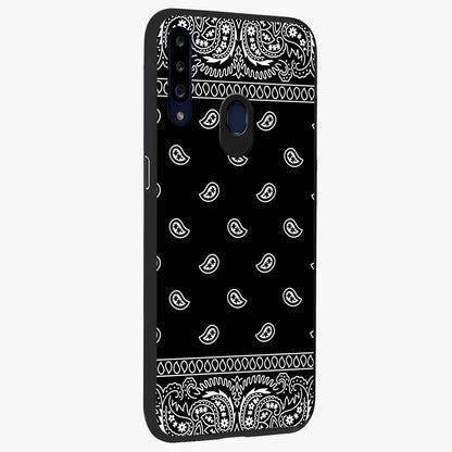 Retro Rebel Threads Glass Case upright view showcasing stylish vintage artwork with bold retro theme.