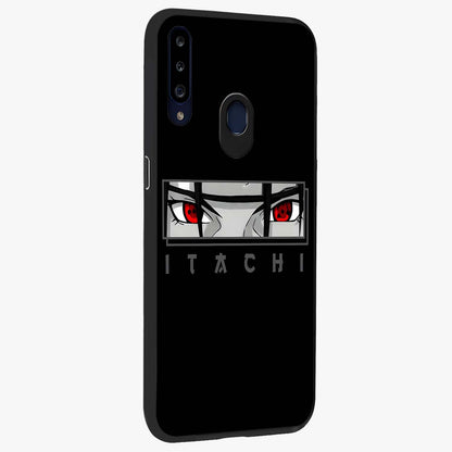 Scarlet Gaze Dominance Glass Case upright view showcasing powerful dramatic artwork with dominant artistic theme.