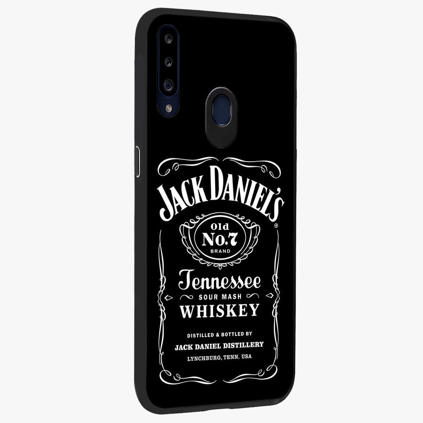 Vintage Whiskey Heritage Glass Case upright view showcasing stylish vintage whiskey artwork with timeless bar culture theme.