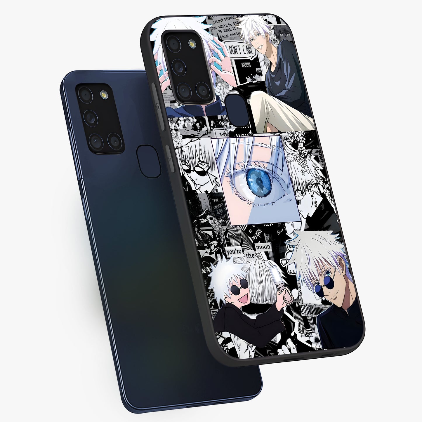 Infinity Sorcerer Chaos Glass Case displayed in angled mockup highlighting powerful magical design with fantasy aesthetic style.