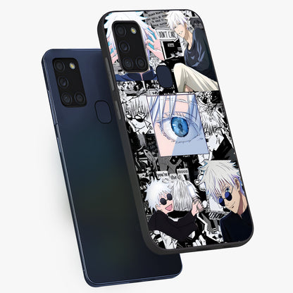 Infinity Sorcerer Chaos Glass Case displayed in angled mockup highlighting powerful magical design with fantasy aesthetic style.