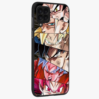 Anime Character Glass Case upright view showcasing expressive anime artwork with bold graphic style.