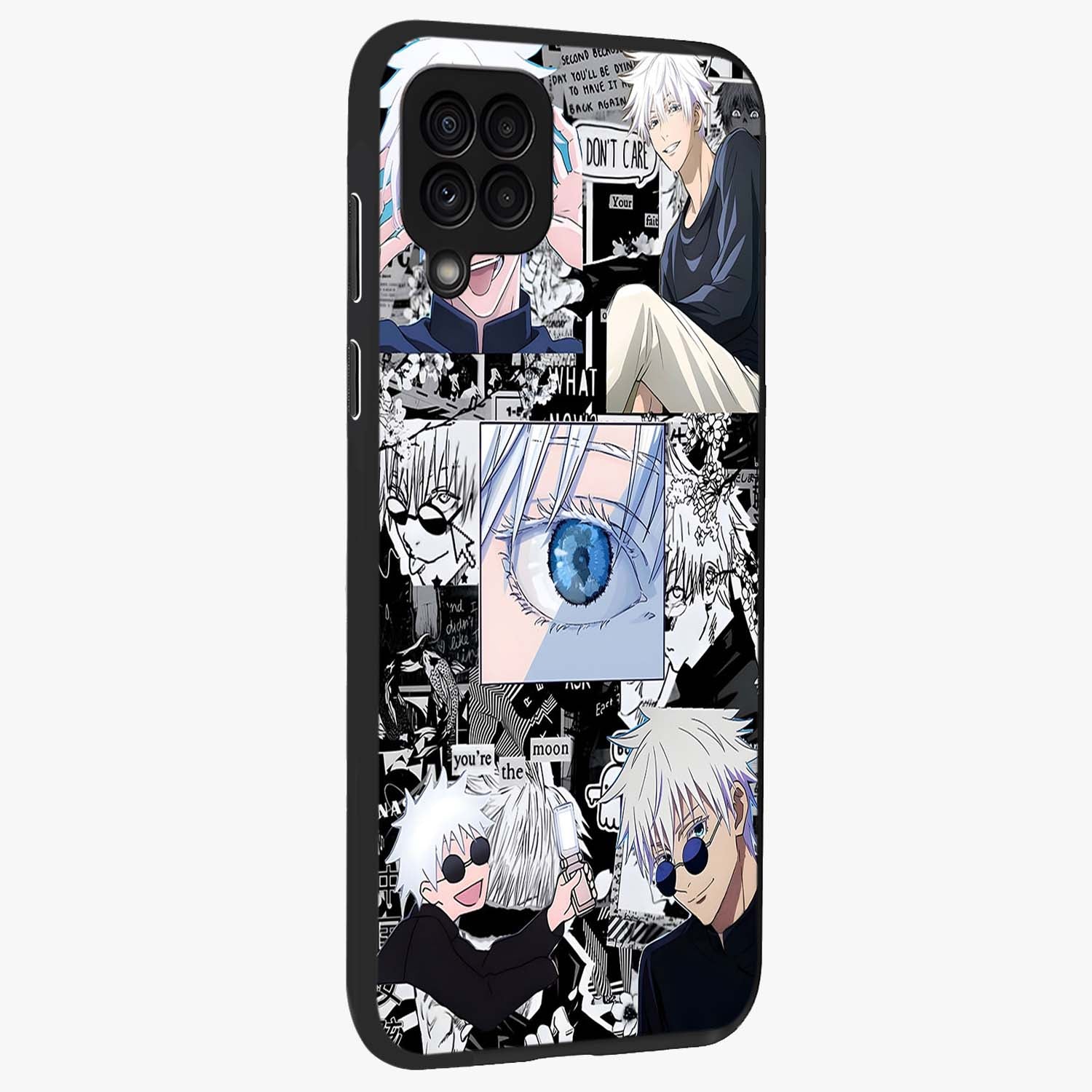 Infinity Sorcerer Chaos Glass Case upright view showcasing dramatic sorcerer artwork with chaotic mystical theme.