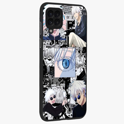 Infinity Sorcerer Chaos Glass Case upright view showcasing dramatic sorcerer artwork with chaotic mystical theme.