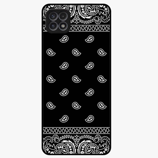 Retro Rebel Threads Glass Case showing flat back view with vintage street style artwork and glossy glass finish.