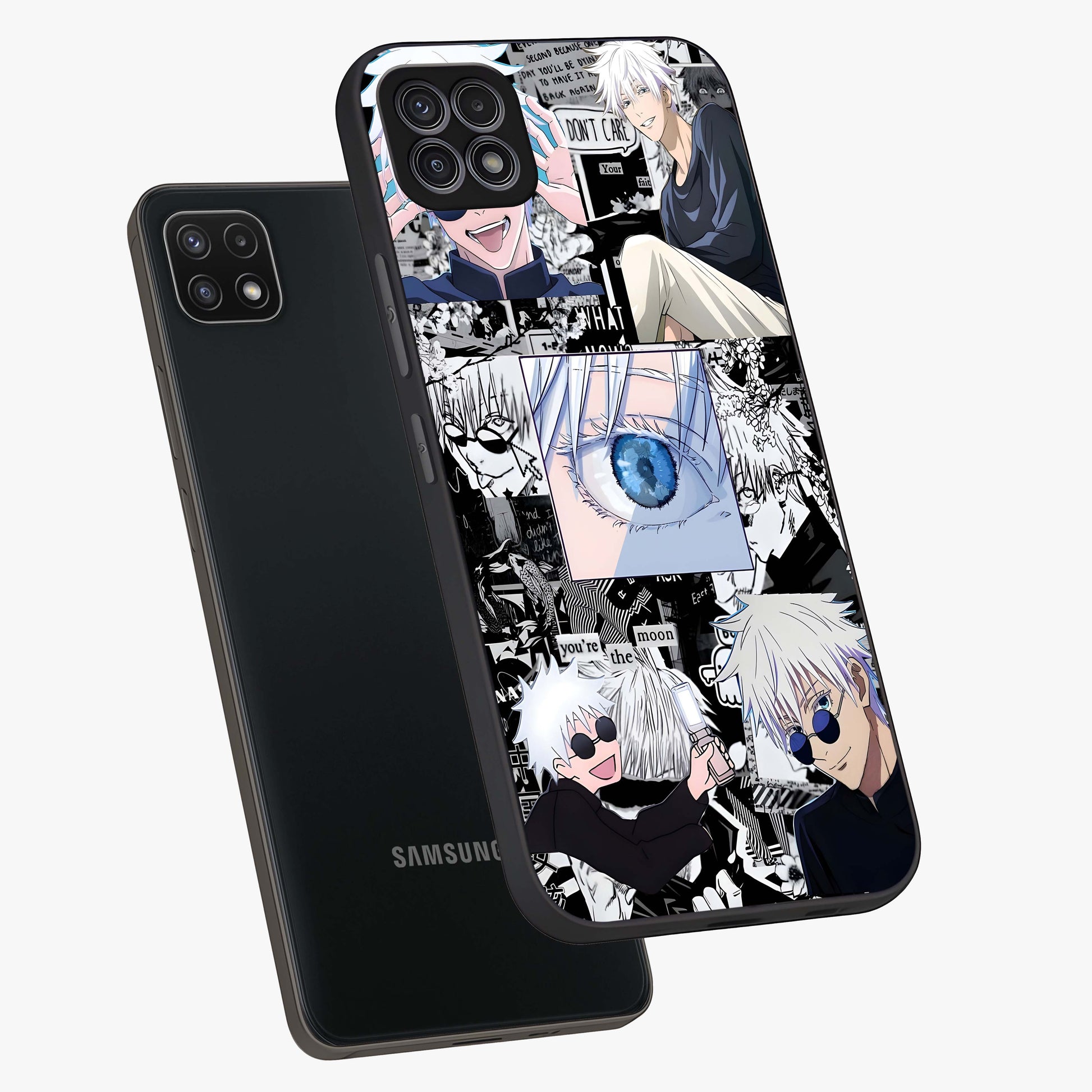 Infinity Sorcerer Chaos Glass Case displayed in angled mockup highlighting powerful magical design with fantasy aesthetic style.