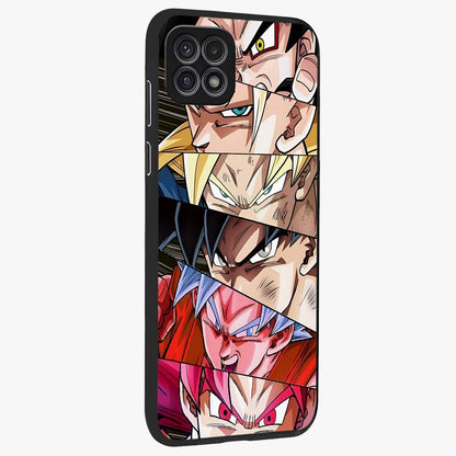 Anime Character Glass Case upright view showcasing expressive anime artwork with bold graphic style.
