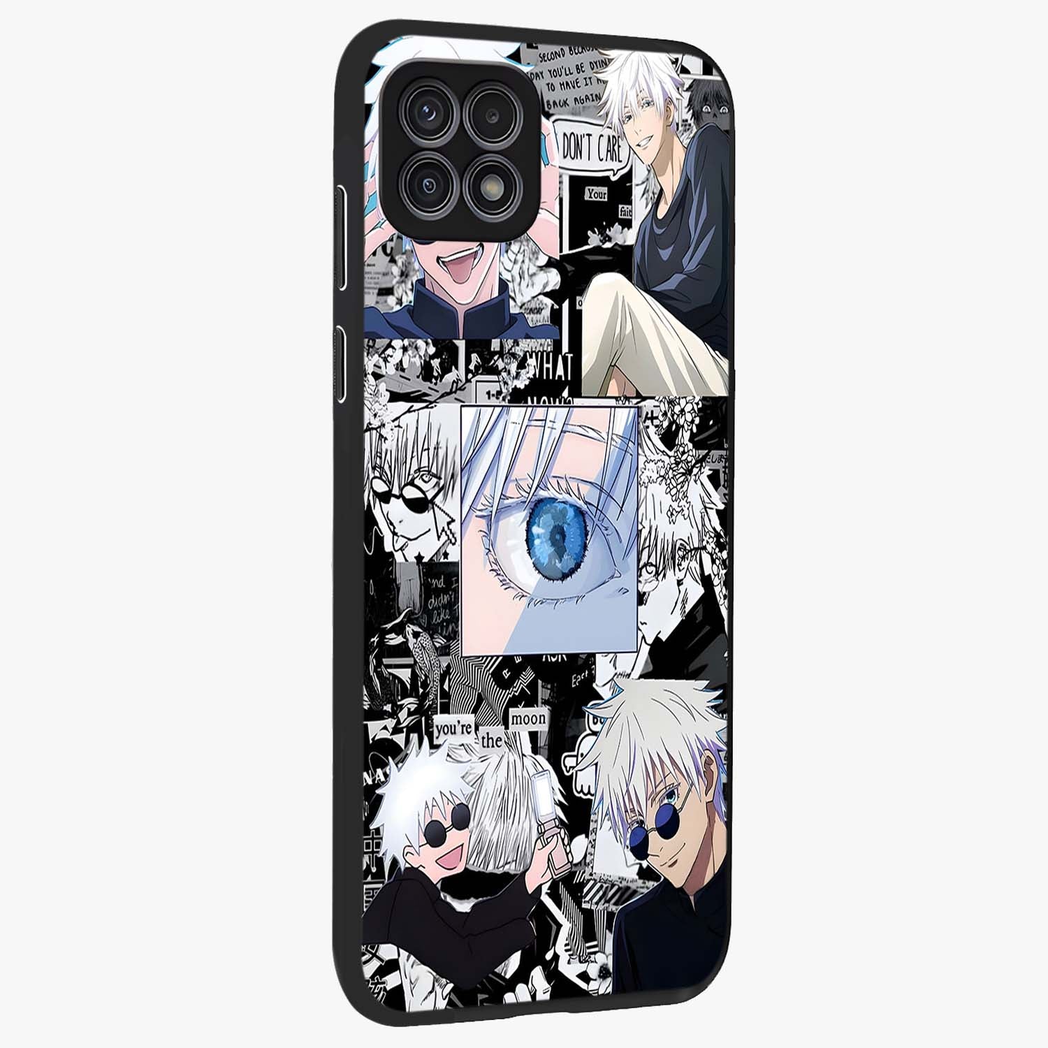 Infinity Sorcerer Chaos Glass Case upright view showcasing dramatic sorcerer artwork with chaotic mystical theme.